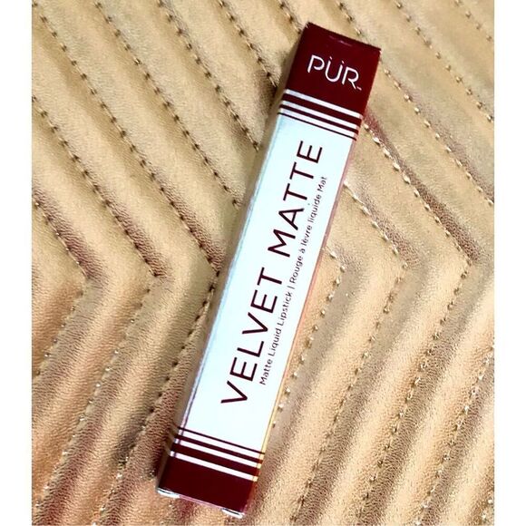 PUR - NWT - Velvet Matte Liquid Lipstick in "Dutty Wine" Full Size .07 fl. oz. - Picture 4 of 16